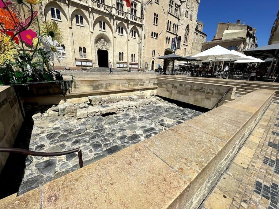 Narbonne : Super Appartement De Qualite Exterior foto